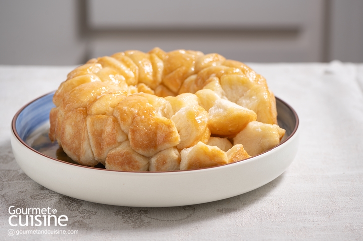 Monkey Bread (มังกี้เบรด) ขนมปังหวานชื่อซนๆ ของอเมริกาที่มีต้นกำเนิดจากฮังการี