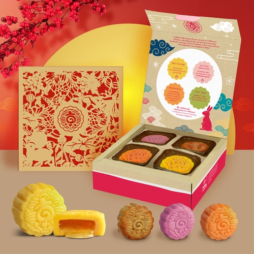 ขนมไหว้พระจันทร์ 2 ดาวมิชลิน จาก Kyo Roll En  “2-Michelin Star Collaboration Mooncake” จับมือเชฟ Kawate จาก Florilège กรุงโตเกียว