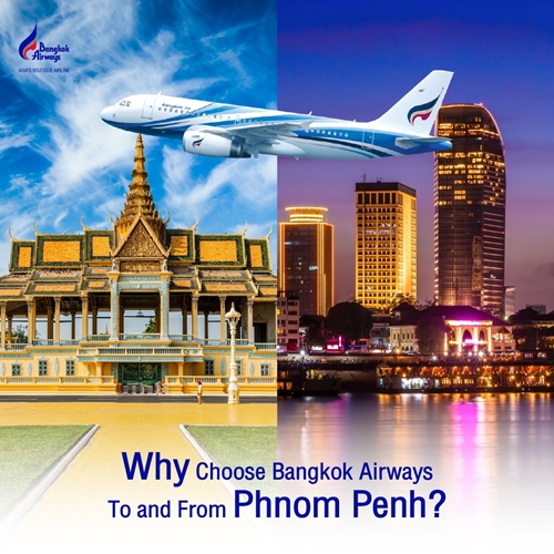 บินคุ้ม ...บางกอกแอร์เวย์ส เปิดตัวบัตร Cambodia Travel Pass สุดเอ็กซ์คลูซีฟ  บินเส้นทางกรุงเทพสู่พนมเปญ และ เสียมเรียบ (กัมพูชา) ได้ไม่จำกัด 1 ปี 