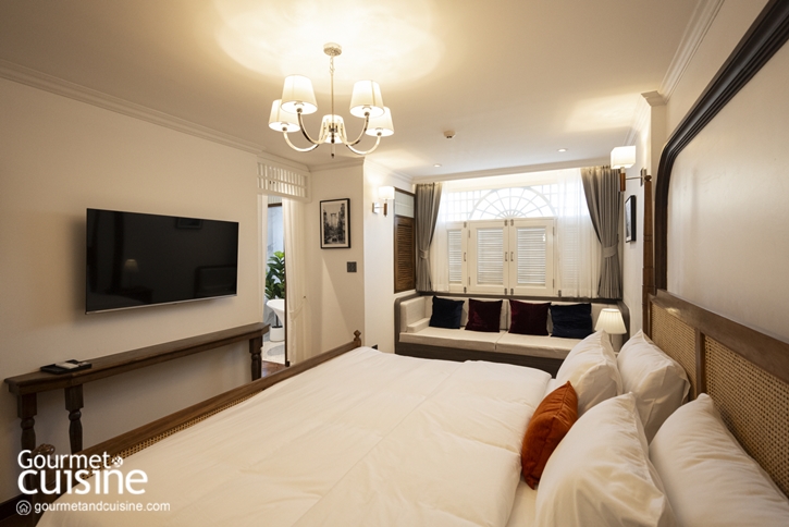 Cherie Bangkok Boutique Hotel พิกัดสเตเคชันแห่งใหม่สไตล์โคโลเนียลย่านพระนคร