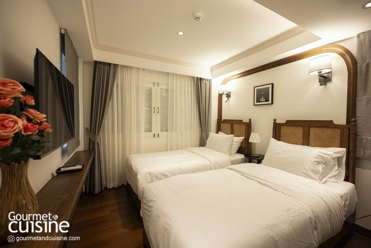 Cherie Bangkok Boutique Hotel พิกัดสเตเคชันแห่งใหม่สไตล์โคโลเนียลย่านพระนคร