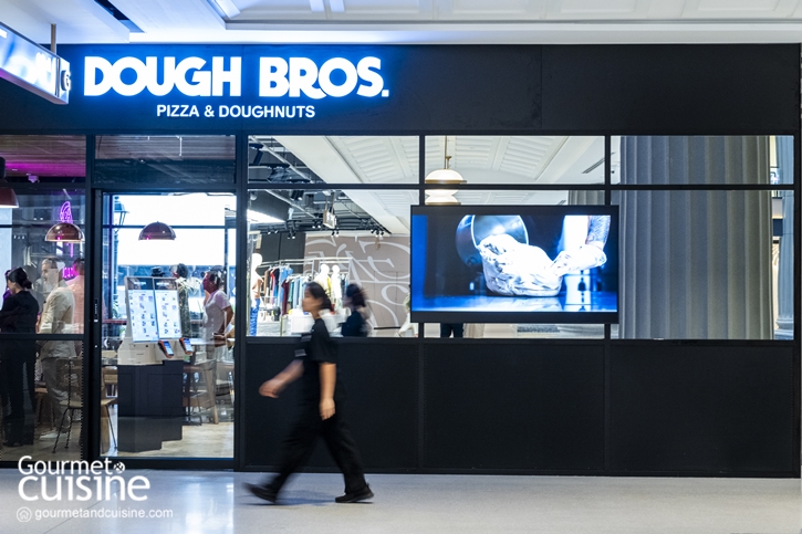 DOUGH BROS. ร้านพิซซ่าและโดนัทสุดป๊อปจากฮ่องกงเปิดสาขาแรกในไทยที่ เกษรอัมรินทร์