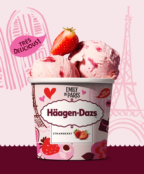 Häagen-Dazs เปิดตัวคอลเล็กชันไอศกรีมใหม่ Emily in Paris  พร้อมให้แฟน ๆ ชาวไทย ลิ้มรสความอร่อยระดับพรีเมี่ยมสไตล์ปารีสแล้ววันนี้