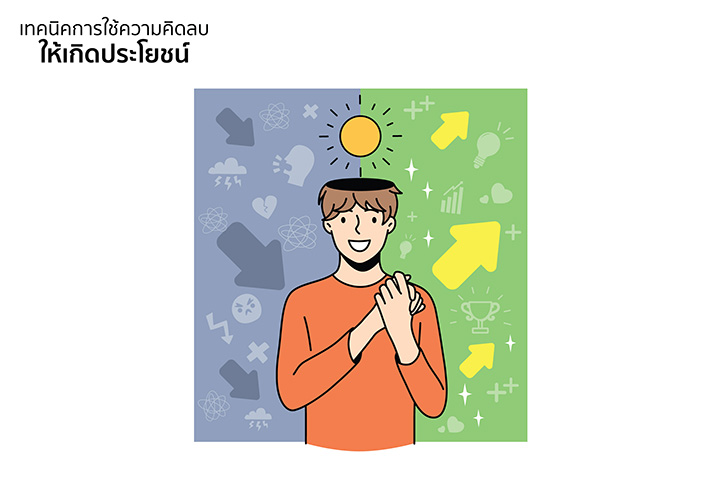 เทคนิคการใช้ความคิดลบให้เกิดประโยชน์