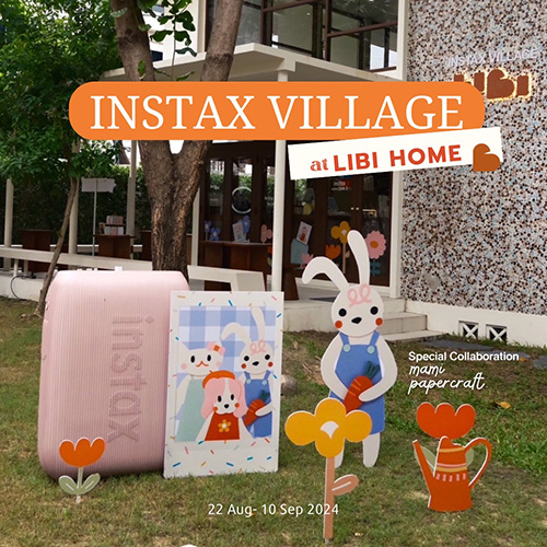 INSTAX คอลแลบคาเฟ่ดังใจกลางเมือง! ส่ง instax mini Link 3 สมาร์ตโฟนปรินเตอร์รุ่นล่าสุด  มอบความสนุกสุดใจฟูให้สาวก INSTAX