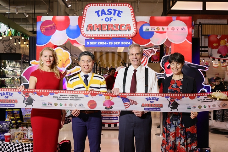 “กูร์เมต์ มาร์เก็ต” ชวนสัมผัสวัฒนธรรมอาหารอเมริกา ในงาน “Taste of America 2024” พาเหรดวัตถุดิบและผลิตภัณฑ์คุณภาพ พร้อมเมนูอร่อยแบบจัดเต็ม