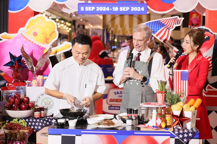 “กูร์เมต์ มาร์เก็ต” ชวนสัมผัสวัฒนธรรมอาหารอเมริกา ในงาน “Taste of America 2024” พาเหรดวัตถุดิบและผลิตภัณฑ์คุณภาพ พร้อมเมนูอร่อยแบบจัดเต็ม