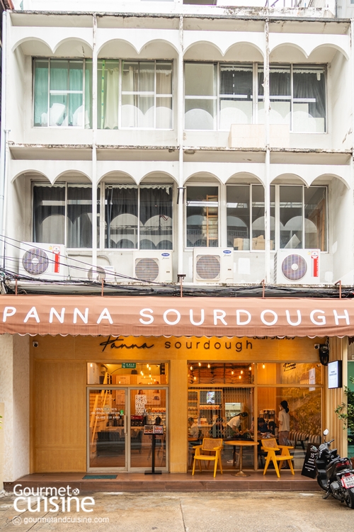 Panna Sourdough ทุกพื้นที่มีแต่ซาวร์โดโชกุปัง! ที่ถนนปั้น สีลม