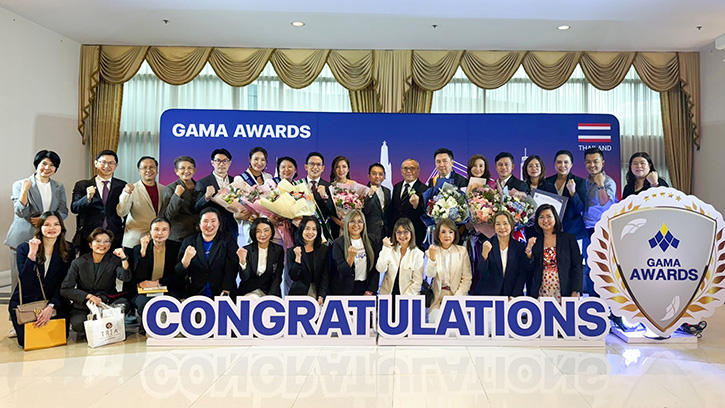 สุดยอดผู้บริหารตัวแทน ชับบ์ ไลฟ์ ประกันชีวิต คว้ารางวัลอันทรงเกียรติ ในงาน GAMA Awards 2024 