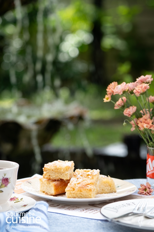 Butterkuchen ขนมปังหวานเยอรมัน เนื้อแน่นฉ่ำเนย