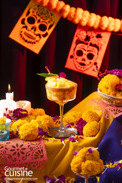 Mangonada Margarita ค็อกเทลมะม่วงพริกเกลือ สไตล์เม็กซิกันรับเทศกาลแห่งความตาย Day of the Dead