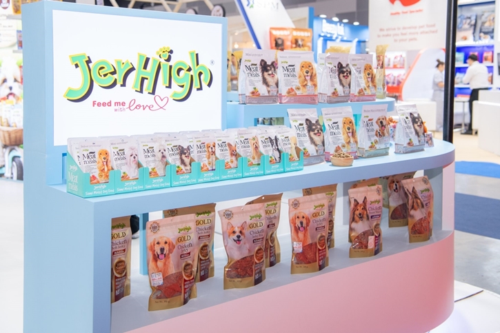 JerHigh เปิดตัวขนมสุนัขสูตรพรีเมียม โปรตีนจากแมลง ในงาน Pet Fair South East Asia 2024