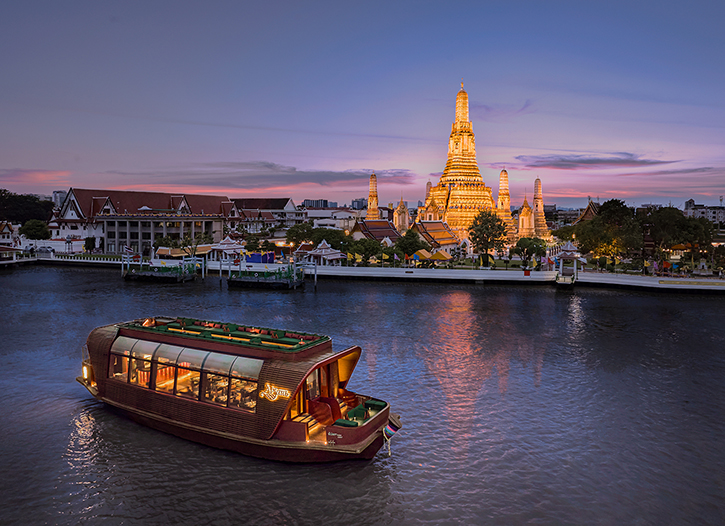 อัปสราพร้อมเปิดประสบการณ์ล่องแม่น้ำเจ้าพระยาครั้งใหม่ ดื่มด่ำไปกับการเดินทางผ่านมรดกทางวัฒนธรรมที่น่าประทับใจ พร้อมลิ้มรสอาหารไทยชั้นเลิศ