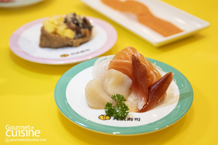 Genki Sushi ซูชิสายพานบนรถไฟความเร็วสูง แลนด์ดิ้งมาที่ CentralwOrld สาขาแรกของเมืองไทย