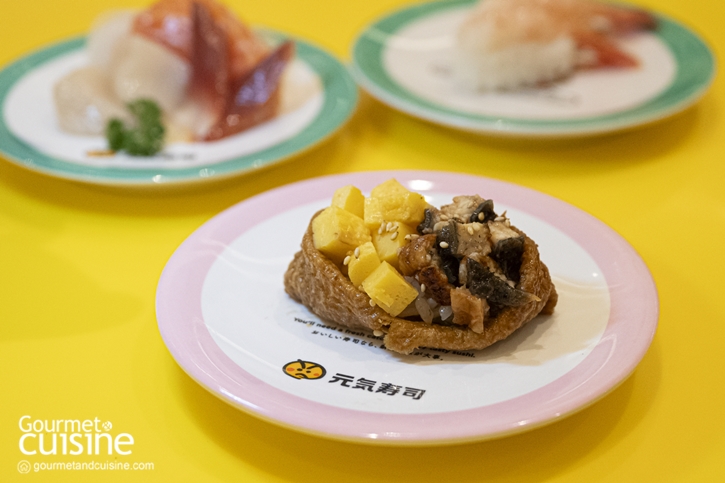 Genki Sushi ซูชิสายพานบนรถไฟความเร็วสูง แลนด์ดิ้งมาที่ CentralwOrld สาขาแรกของเมืองไทย