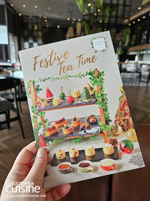 Festive Tea Time ชุดน้ำชายามบ่ายธีมคริสต์มาส 2024 ของ Avani Sukhumvit Bangkok