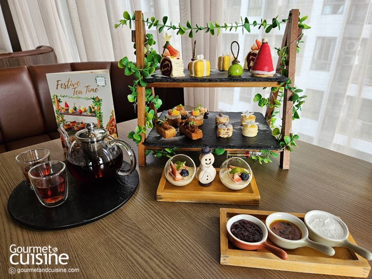 Festive Tea Time ชุดน้ำชายามบ่ายธีมคริสต์มาส 2024 ของ Avani Sukhumvit Bangkok