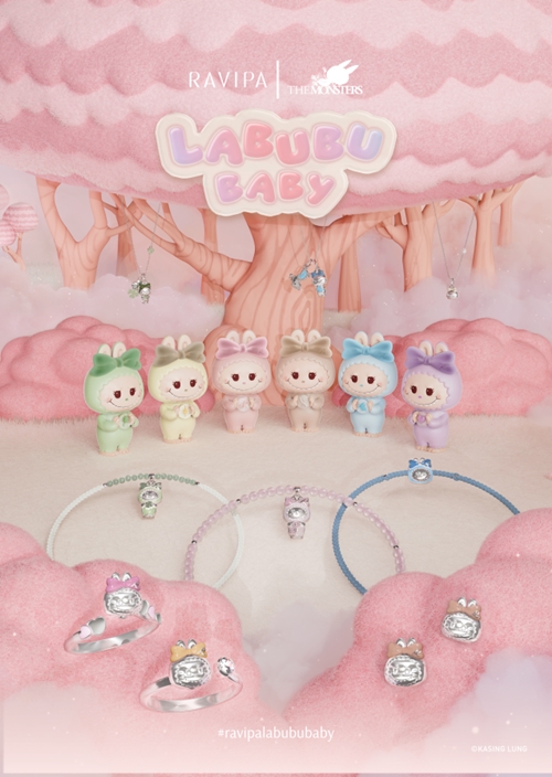 RAVIPA สร้างปรากฏการณ์ แบรนด์ไทยจิวเวลรี่แบรนด์แรกที่ร่วมงานกับ Labubu เผยโฉม “Labubu Baby - RAVIPA x The Monsters”