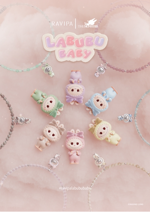 RAVIPA สร้างปรากฏการณ์ แบรนด์ไทยจิวเวลรี่แบรนด์แรกที่ร่วมงานกับ Labubu เผยโฉม “Labubu Baby - RAVIPA x The Monsters”