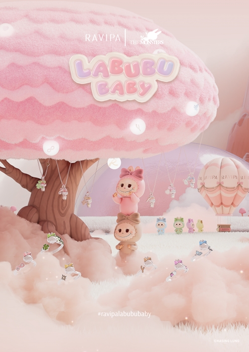 RAVIPA สร้างปรากฏการณ์ แบรนด์ไทยจิวเวลรี่แบรนด์แรกที่ร่วมงานกับ Labubu เผยโฉม “Labubu Baby - RAVIPA x The Monsters”