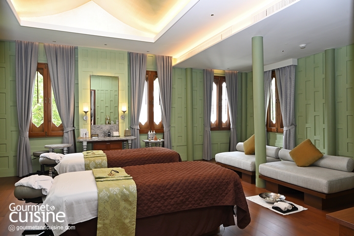 The Sukhothai Spa ผ่อนคลายไปกับทรีตเมนต์ที่หรูหราในเรือนไทยหลังงาม 