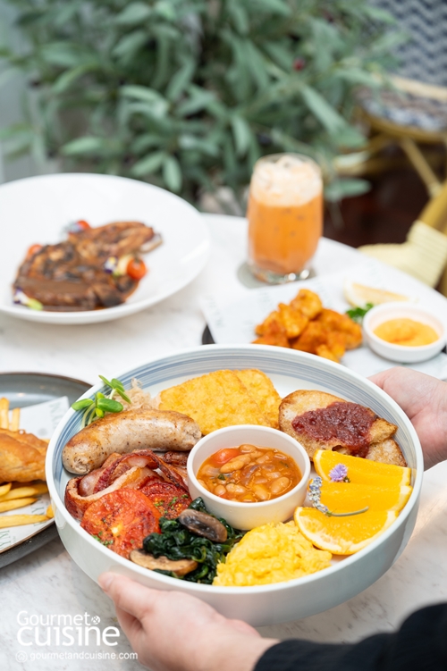 PRYM Brunch & Bar ร้านบรันช์ในบ้านเก่าสมัยสงครามโลกแห่งย่านสี่พระยา