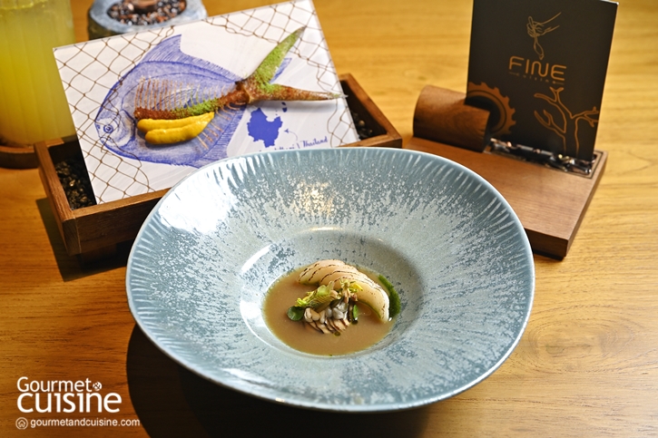 Fine Cuisine Restaurant ฉายความทรงจำวัยเยาว์ของเชฟลงบนจานผ่านคอร์สอาหารไทยสุดเก๋ ที่ซอยประดู่ เขตบางซื่อ