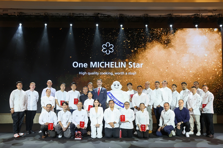 MICHELIN GUIDE CEREMONY 2025 เชฟไอซ์-ศุภักษร สร้างประวัติศาสตร์พา Sorn คว้ามิชลิน 3 ดาวครั้งแรกในไทย!