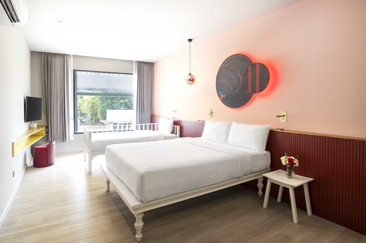 Riva Vibe Hotel โรงแรมใหม่ไวบ์สนุกเปี่ยมสีสันใกล้ไอคอนสยาม