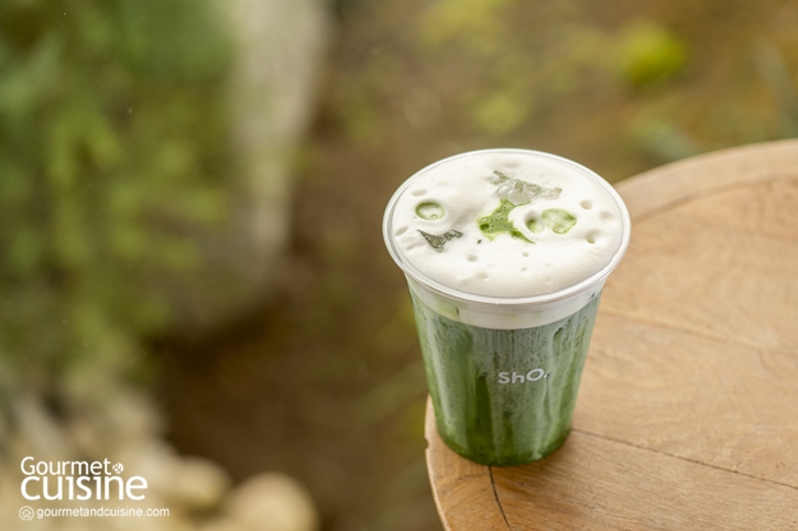 SHO cozyhouse คาเฟ่มัตฉะพรีเมียมในบ้านสไตล์มินิมอลโคซีในซอย รัชดา 44