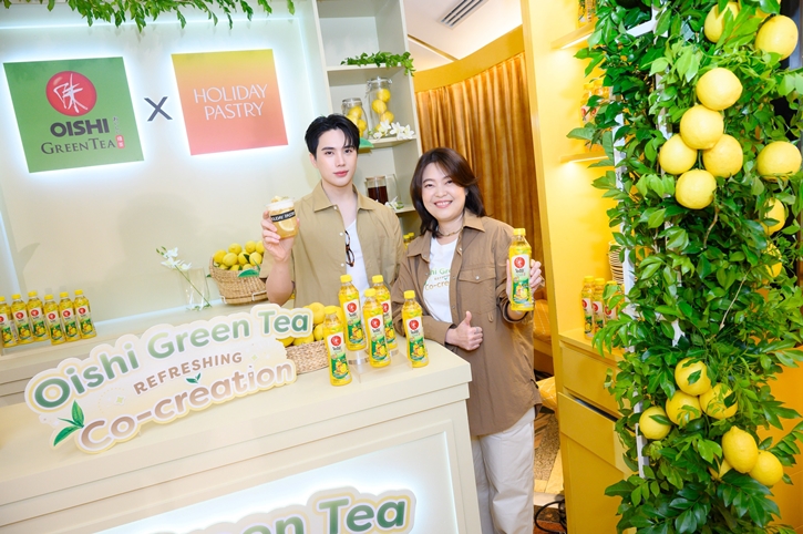 “โออิชิ กรีนที” ปิดปีแบบสุดว้าว ร่วมคอลแลปส์ 3 ร้านดังสุดชิค  กับแคมเปญใหม่ “Refreshing Co-Creation by Oishi Green Tea” 